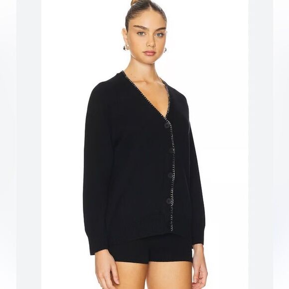 NWT 27 MILES MALIBU Galatea Cardigan Black XS - Picture 9 of 12